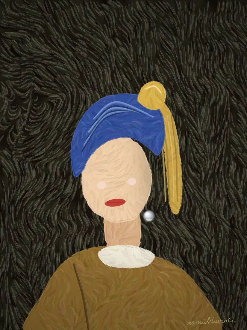 La joven de la perla — tu rostro, su turbante
